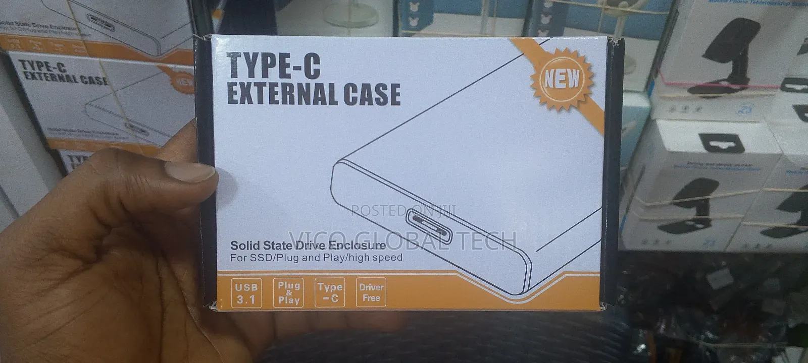 Type C External Case HDD