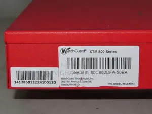 Watchguard XTM 800 Series Sl8ae14 Security Firewall