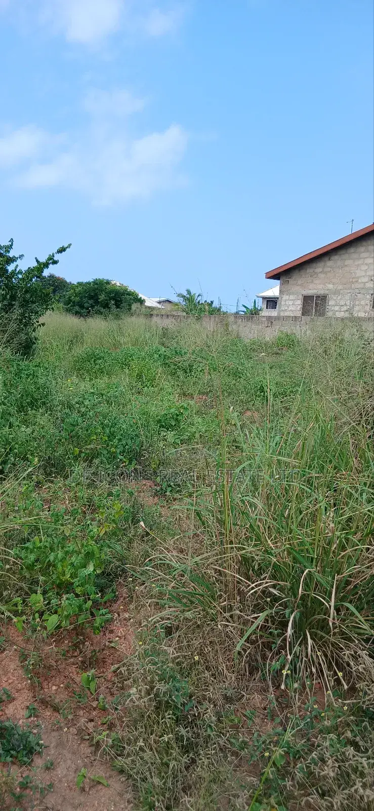 Full Plot Fenced in Kasoa Dawa Near the Sea for Dale