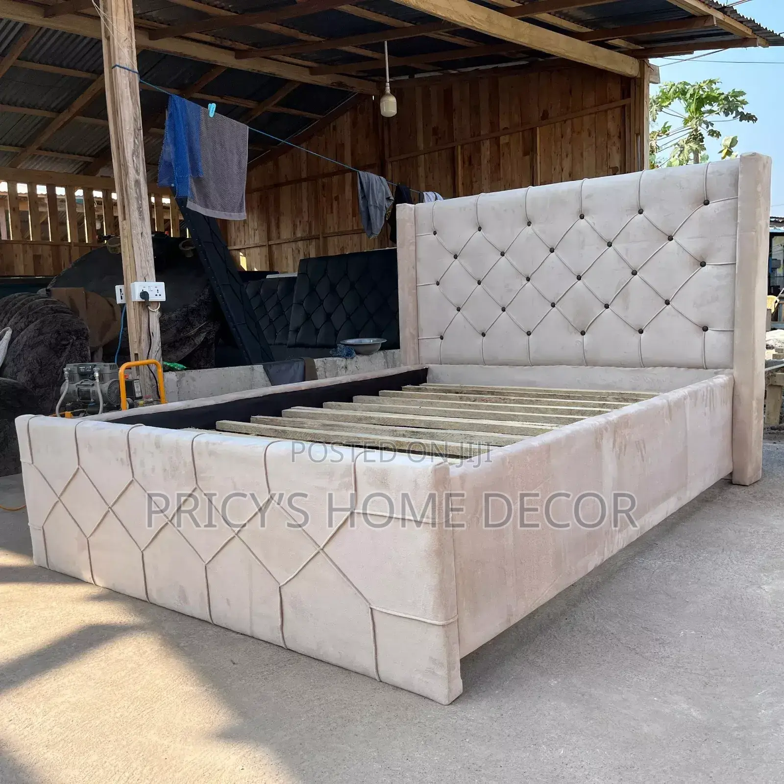 Elegante Double Bedframe 54x75 Available in All Colors