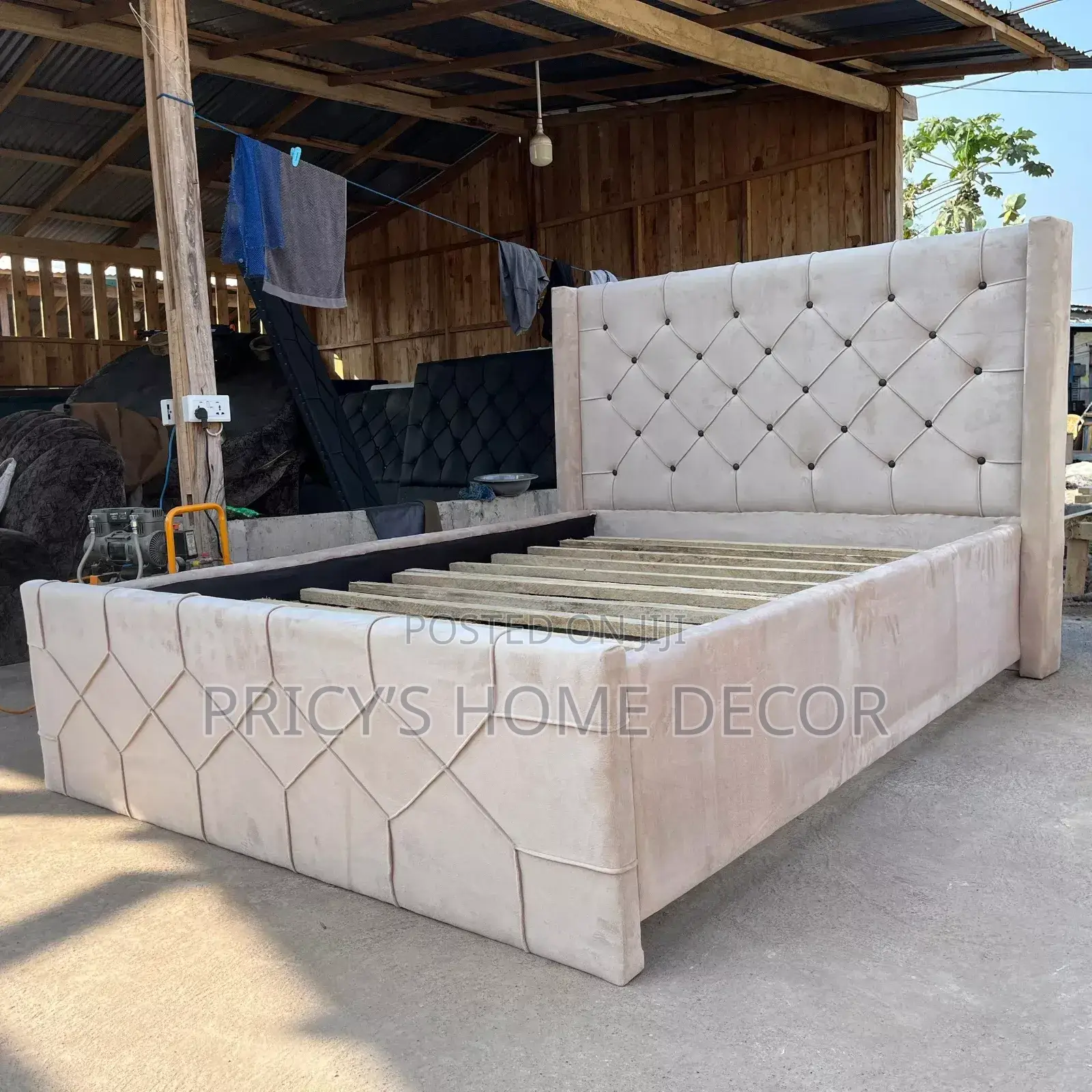 Elegante Double Bedframe 54x75 Available in All Colors