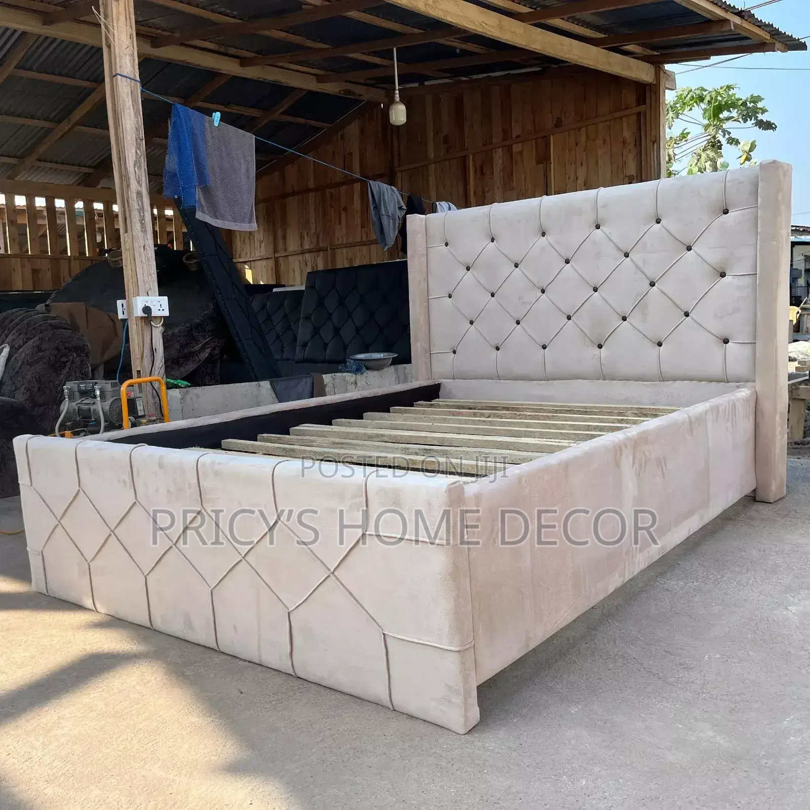 Elegante Double Bedframe 54x75 Available in All Colors