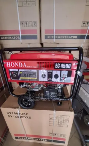 Honda 4500watts With Key Starter and Honda 1800watts Generator.