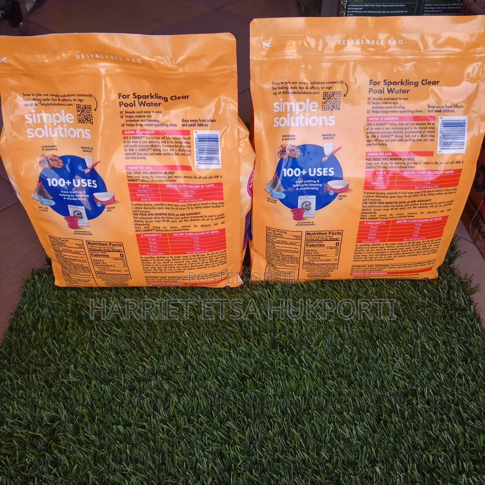 Original Arm Hammer Pure Baking Soda FRM Usa 13.5lb (6.12kg