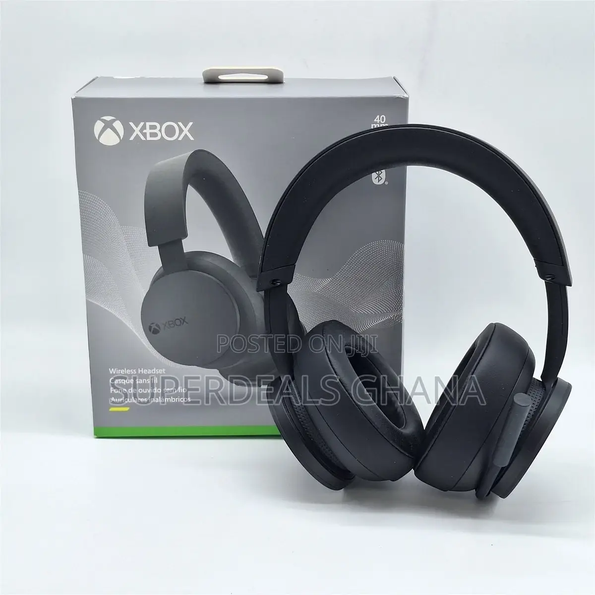 Microsoft Xbox Wireless Gaming Over Ear Headset - Carbon Black
