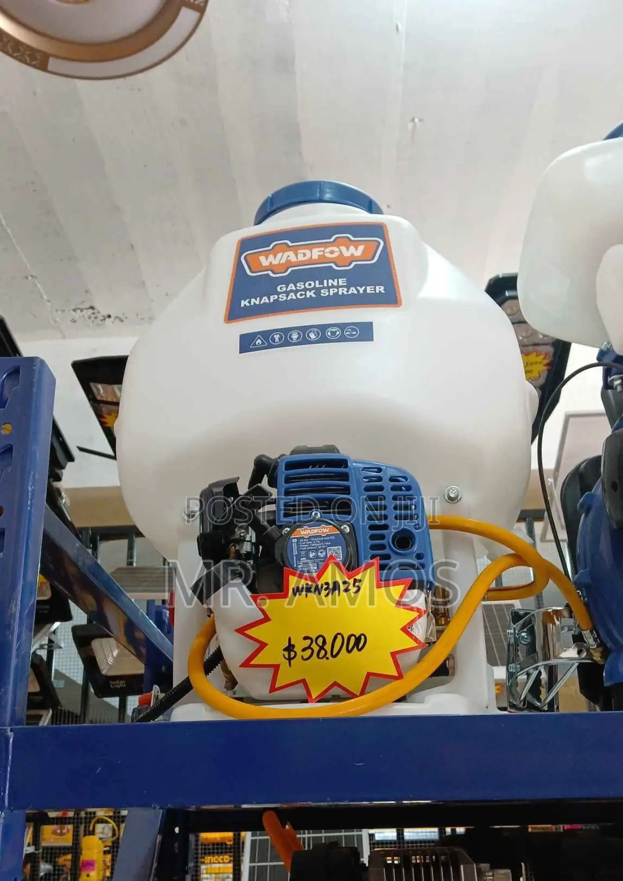 25.4cc 25l Backpack Knapsack Sprayer Fumigator - Wkn3a25