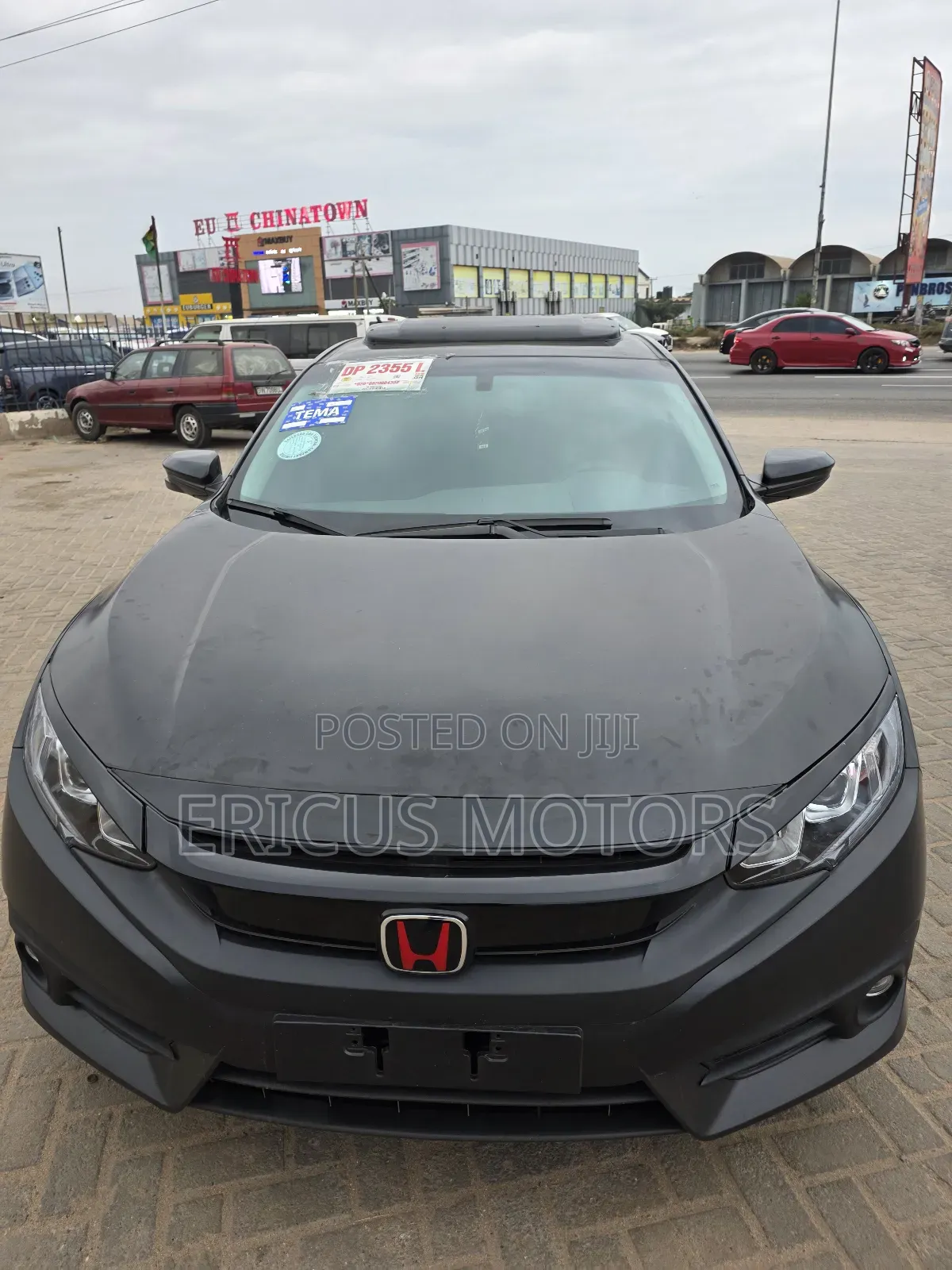 Honda Civic EX-L Sedan 2018 Black