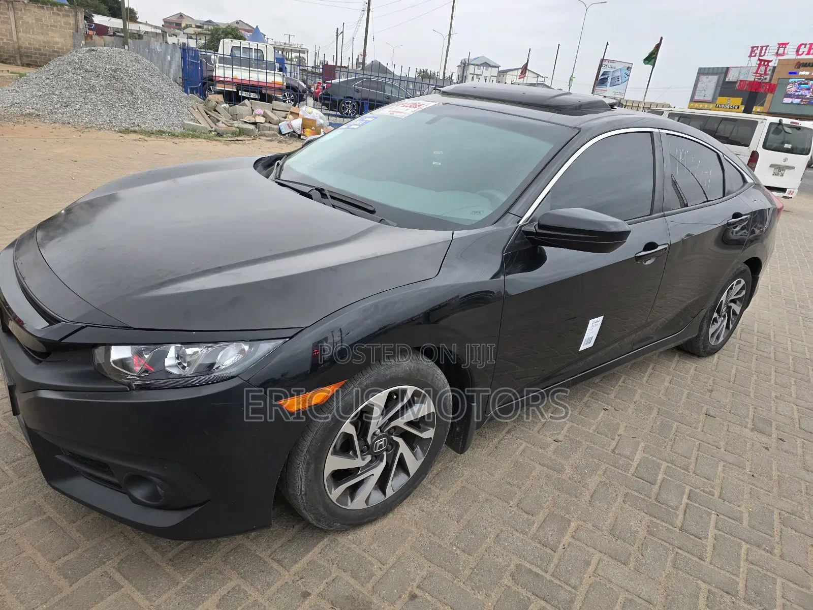 Honda Civic EX-L Sedan 2018 Black