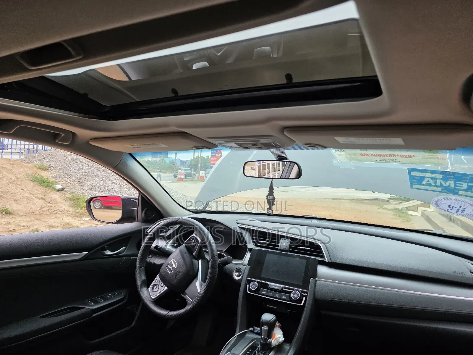 Honda Civic EX-L Sedan 2018 Black