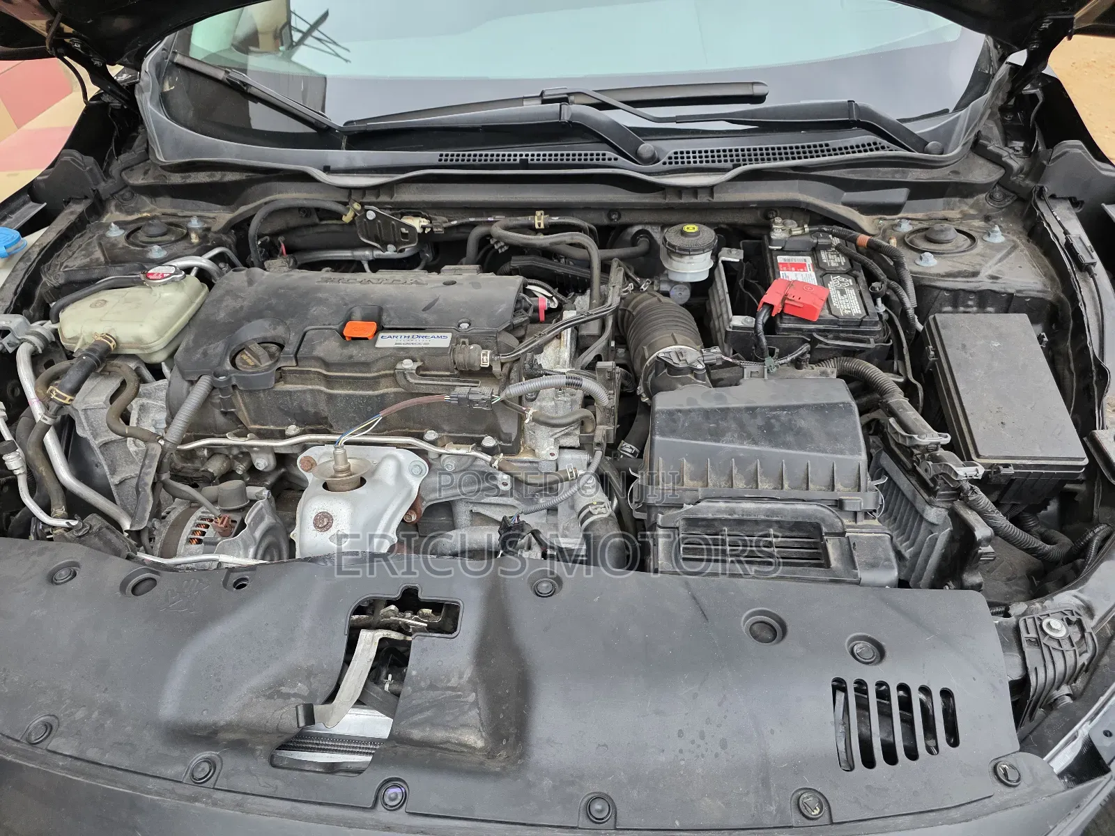 Honda Civic EX-L Sedan 2018 Black