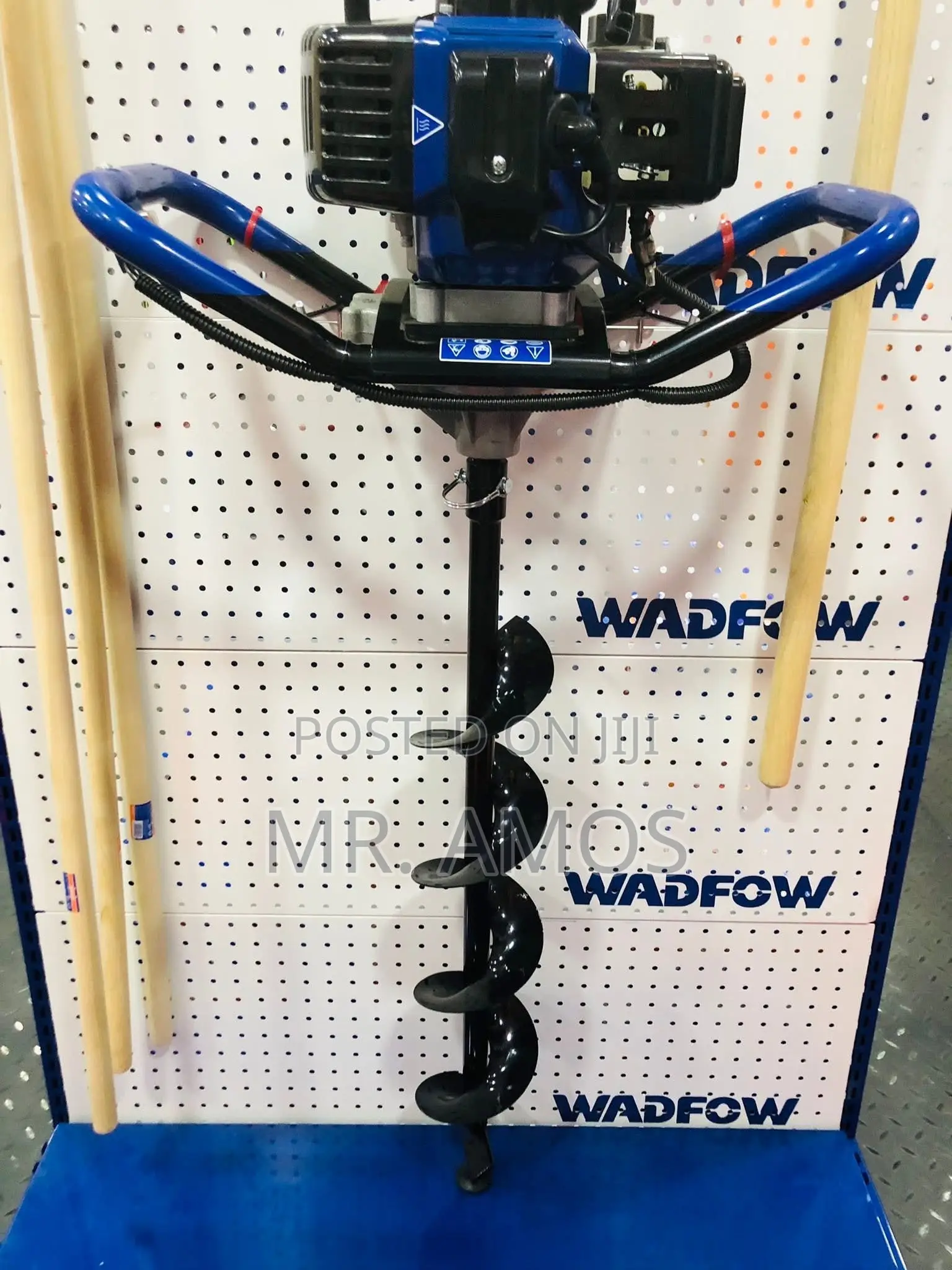 52cc/2hp Earth Auger Drill + Earth Auger Bits 120mm - Wdz1a52