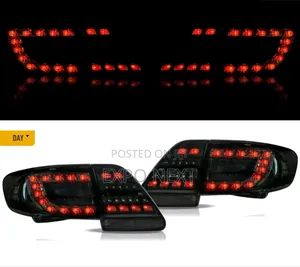 Smoke Tail Lights For 2011-2013 Toyota Corolla Led