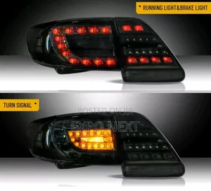 Smoke Tail Lights For 2011-2013 Toyota Corolla Led