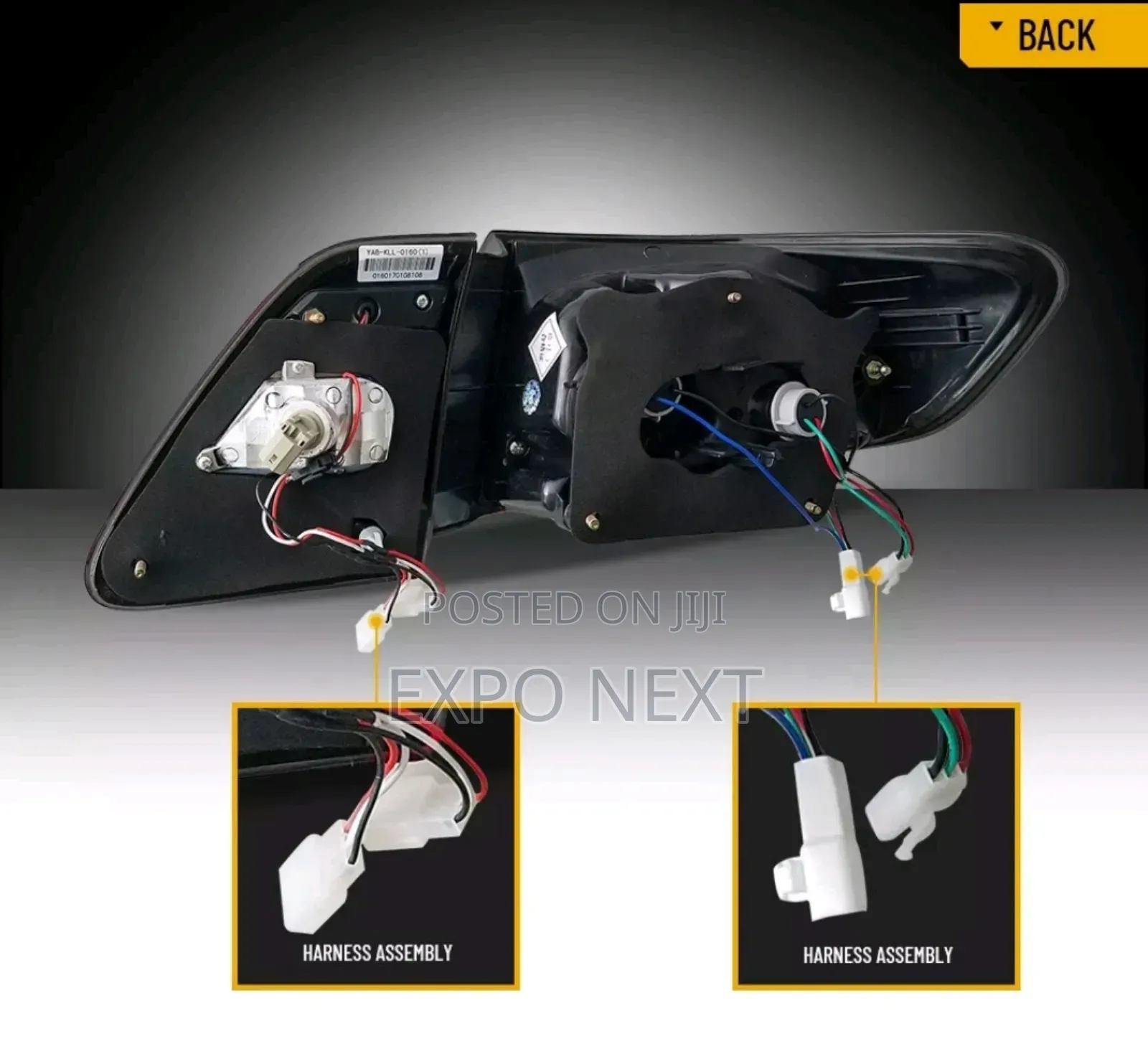 Smoke Tail Lights For 2011-2013 Toyota Corolla Led