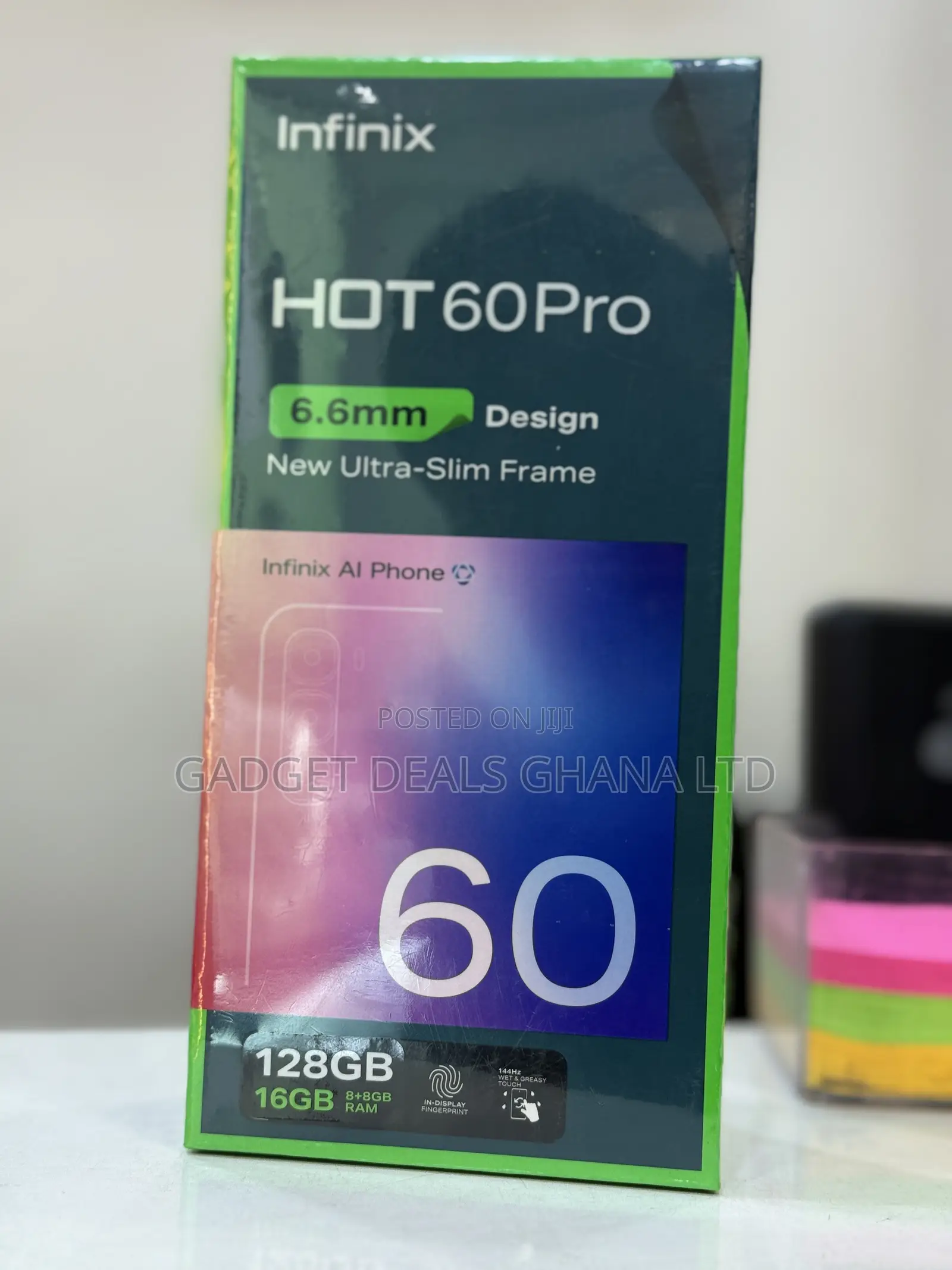 New Infinix Hot 60 Pro+ 128 GB Black