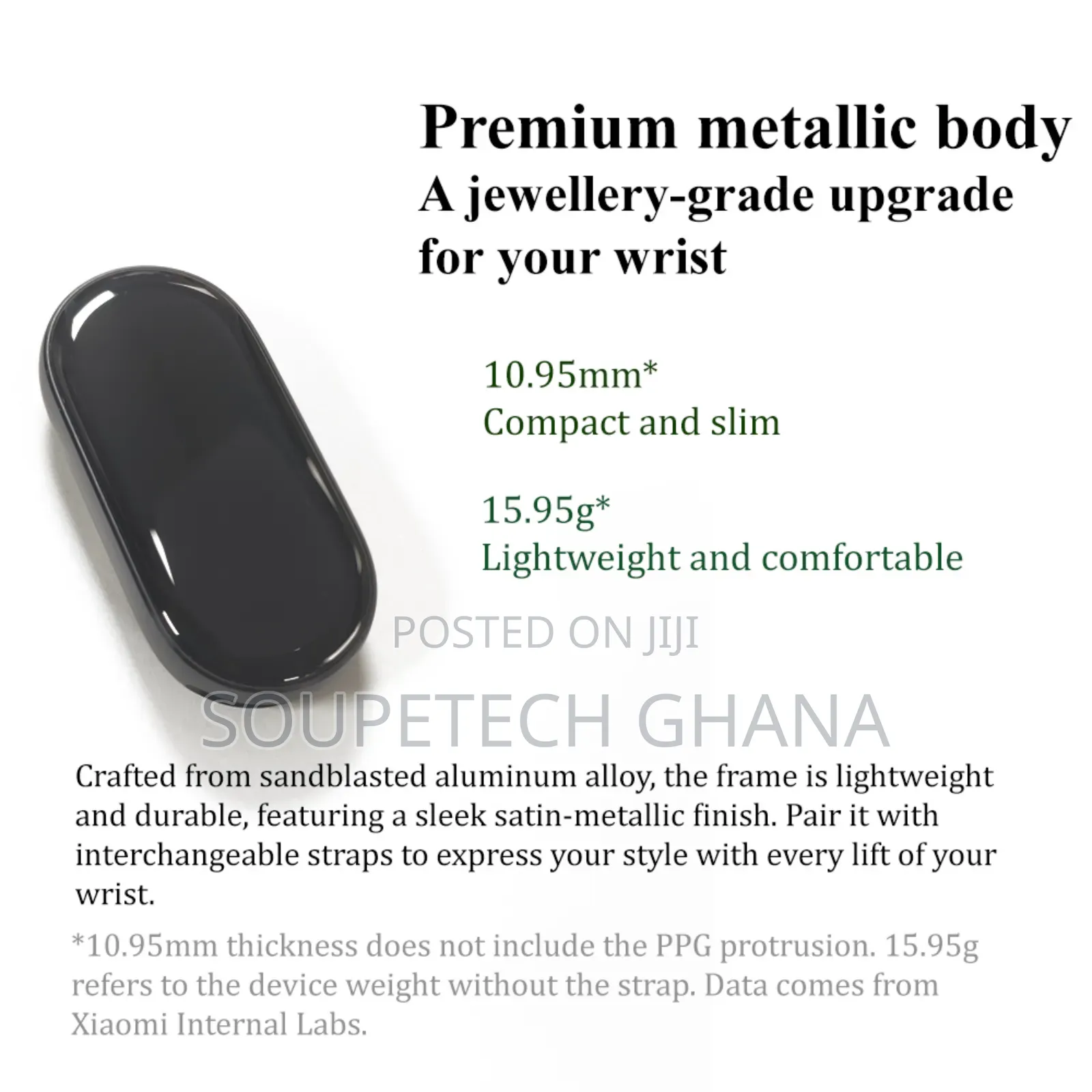 Xiaomi Smart Band 10 – 1.72′′ Amoled • 21-Day Battery • 150+ Modes