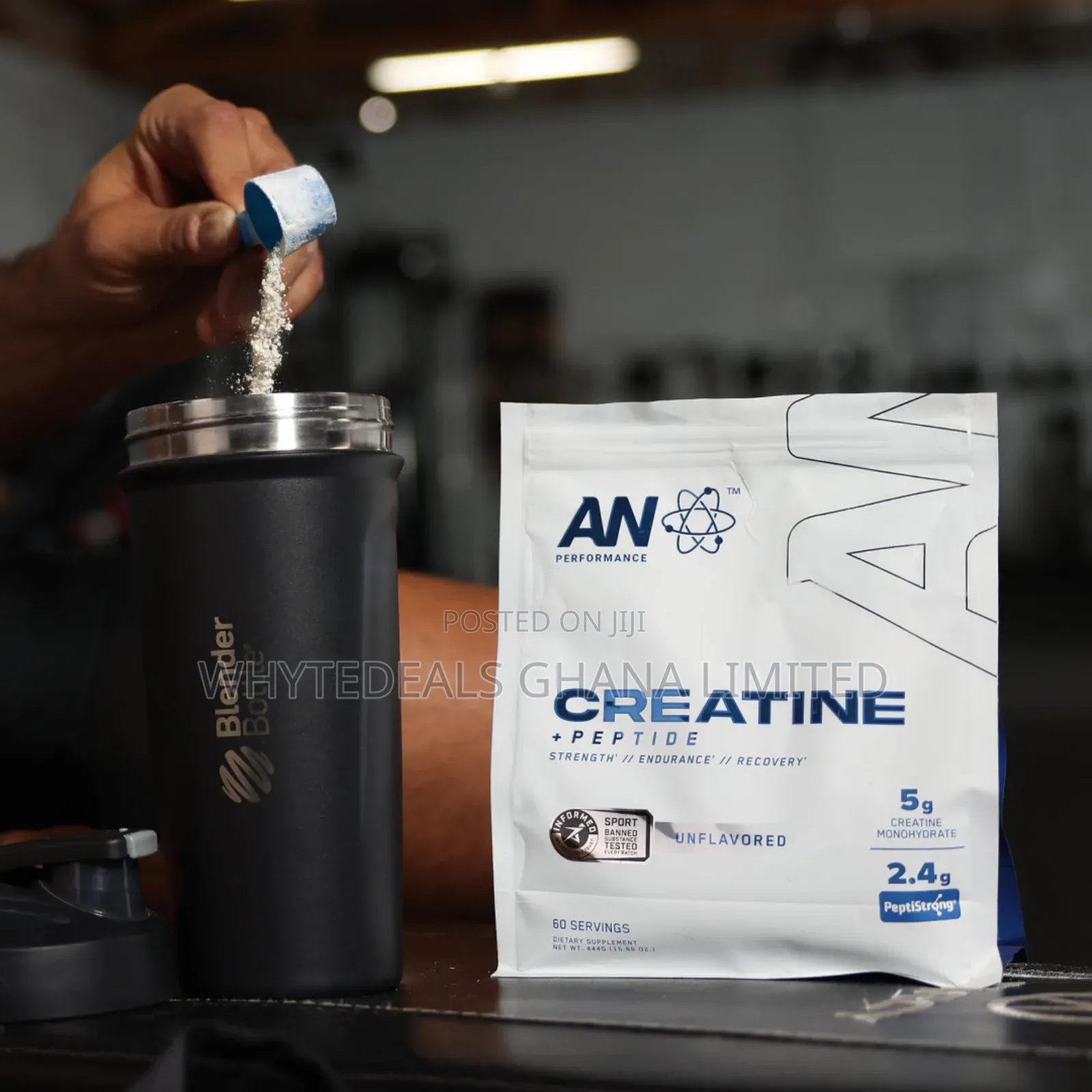 An Creatine Monohydrate+Peptide| Peptistrong| Endurance|Strength|Power