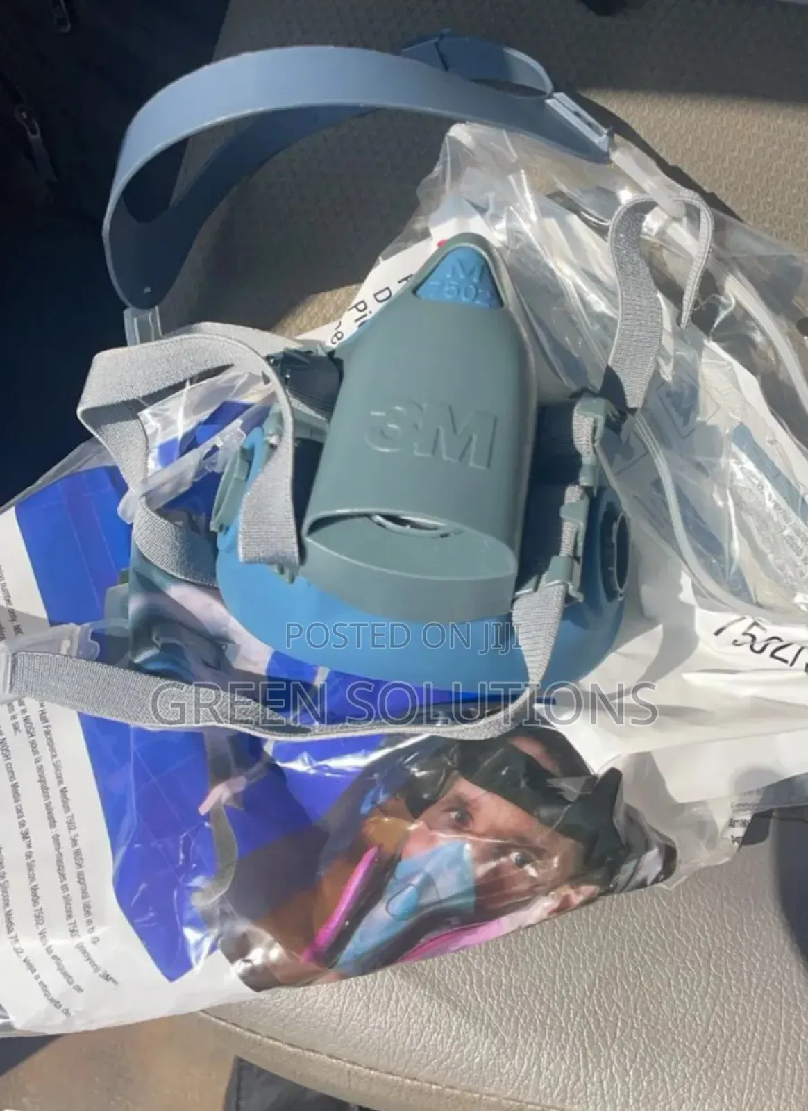 Original 3m Half Face Mask Respirator With Filters From Usa