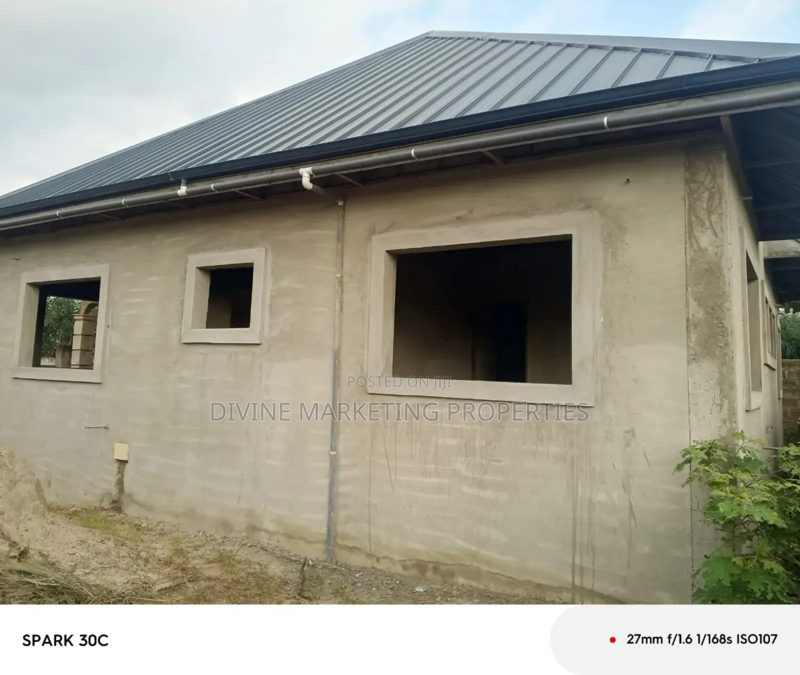 Titled Roofed 3master BRM House Near Acp Pokuase, Accra