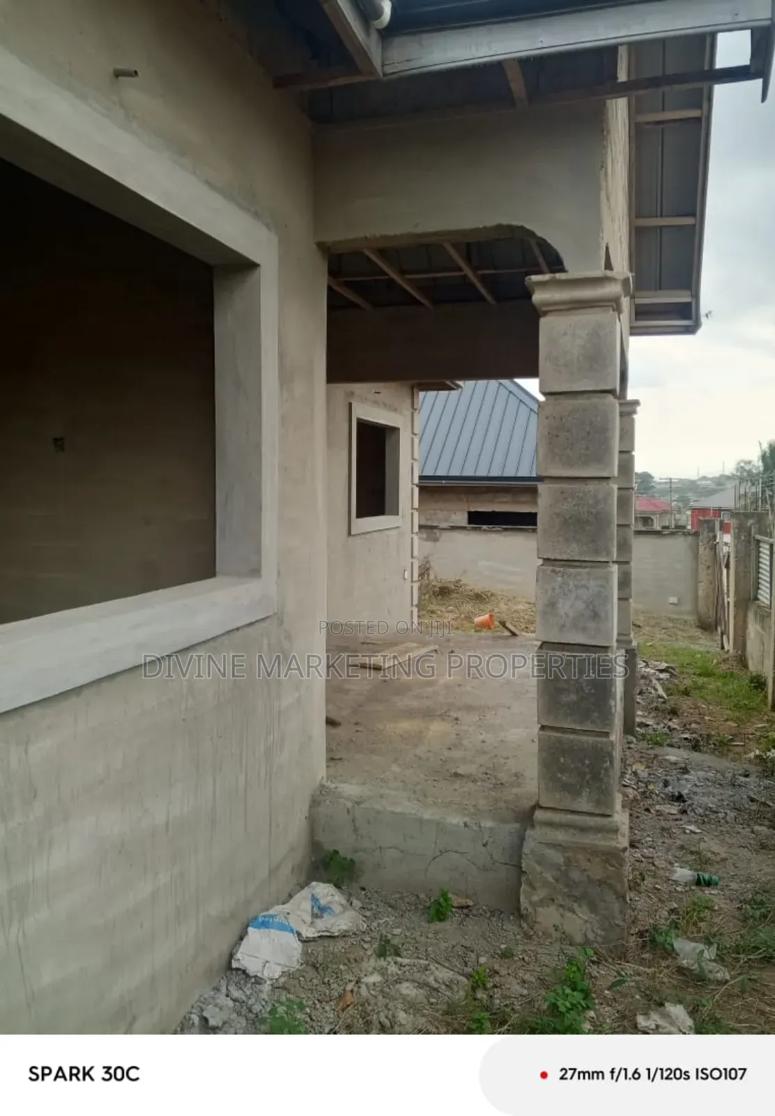 Titled Roofed 3master BRM House Near Acp Pokuase, Accra