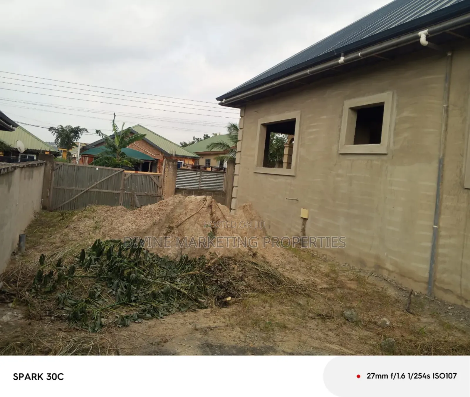 Titled Roofed 3master BRM House Near Acp Pokuase, Accra