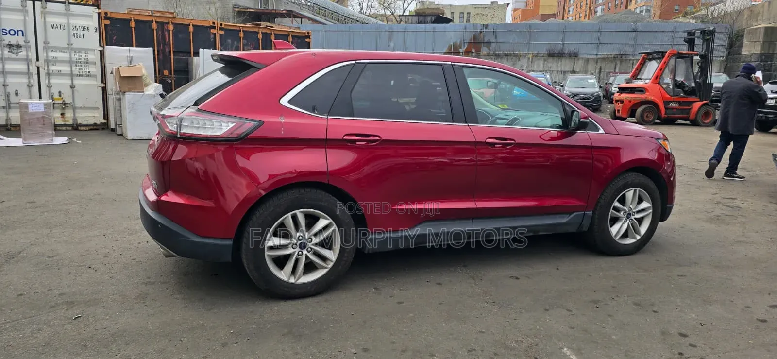 Ford Edge 2016 Red