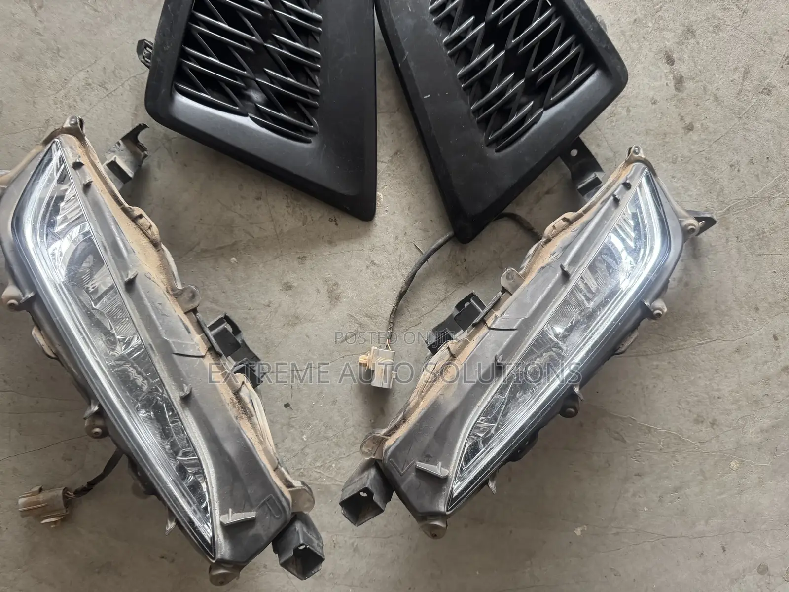 Pair Front Bumper Fog Light For Lexus Rx350 Rx450h F-sport 2020-22