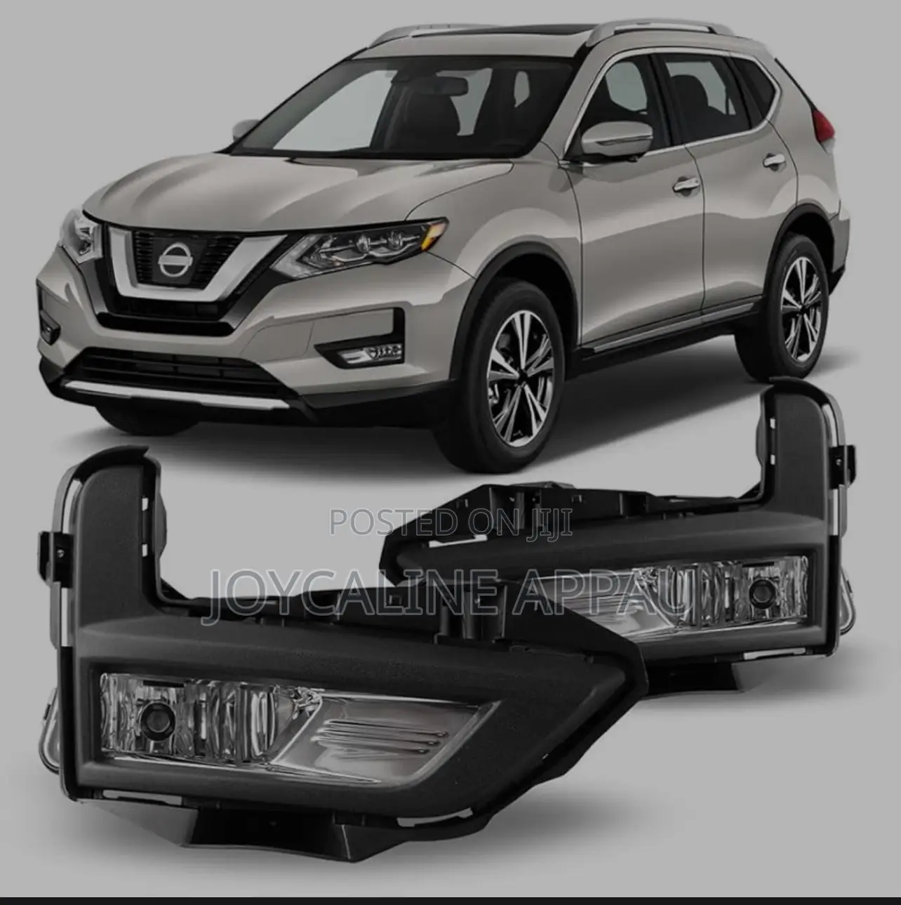 Nissan Rogue Fog Light and Cover 2017 to 2020
