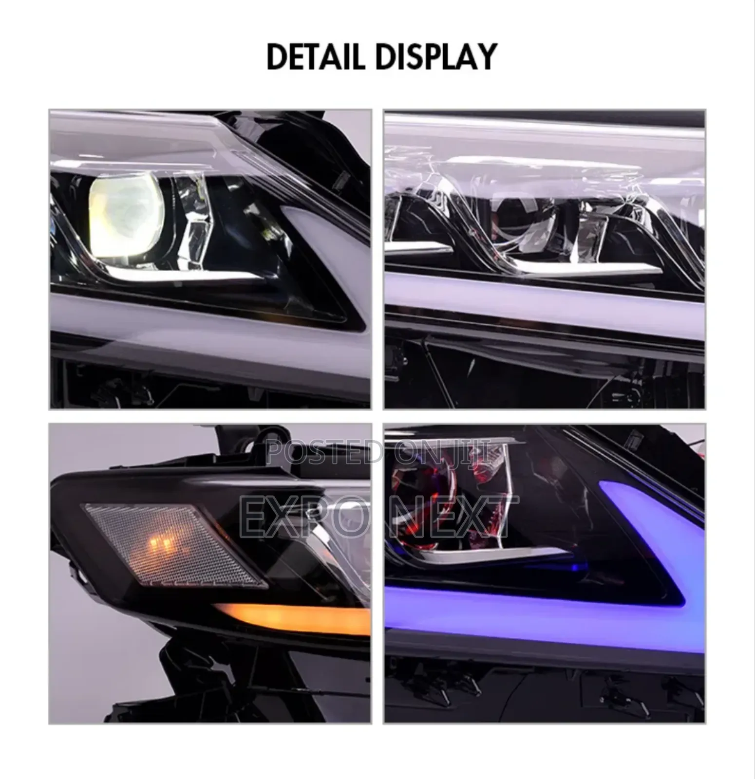 Camry 3 Eyes Led Headlight For 2018-2020
