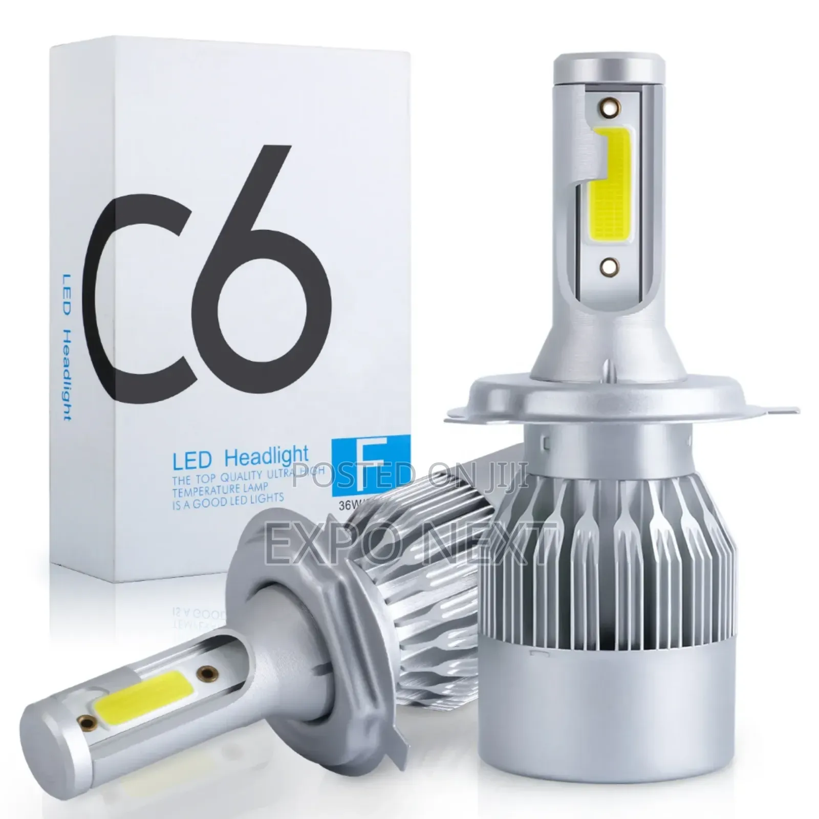 C6 Led Headlight Universial H1,H3,H7,H11,H4,9004,9007,H13 (30/36w)