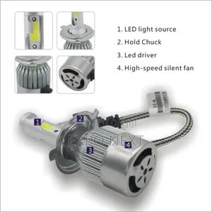 C6 Led Headlight Universial H1,H3,H7,H11,H4,9004,9007,H13 (30/36w)