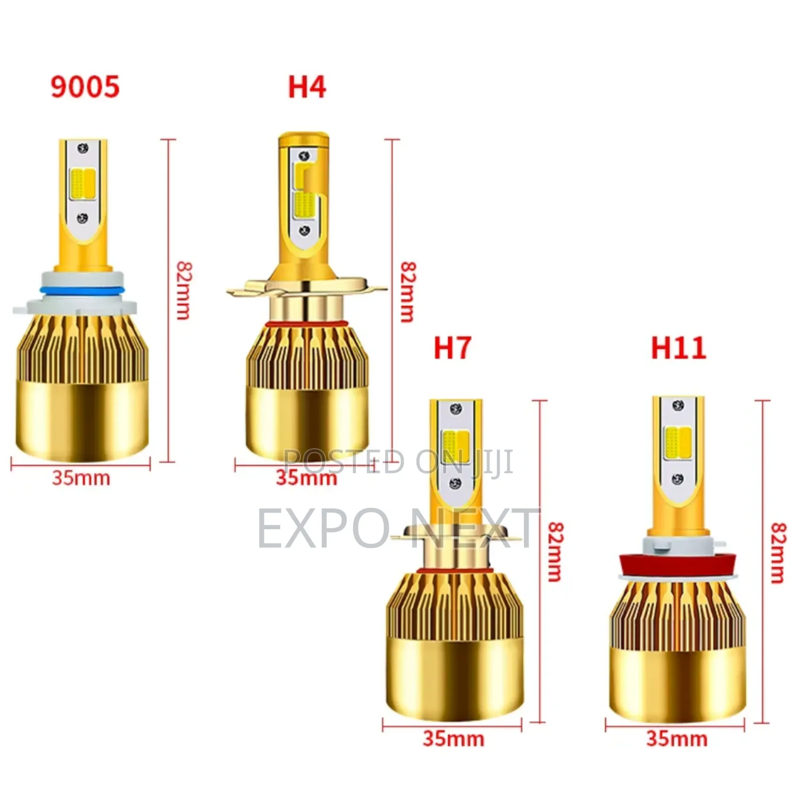 C6 Led Headlight 50w