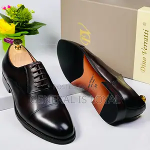 Dino Verratti Dark Coffee Men Leather Classic Shoe