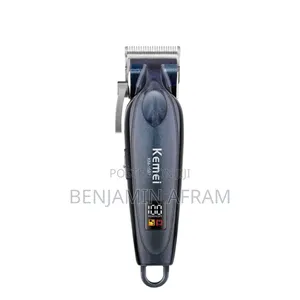 Rechargeable Portable Barbering Machine Km-1597