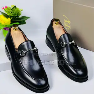 Dino Verratti Black Coffee Men Leather Loafers  Shoe