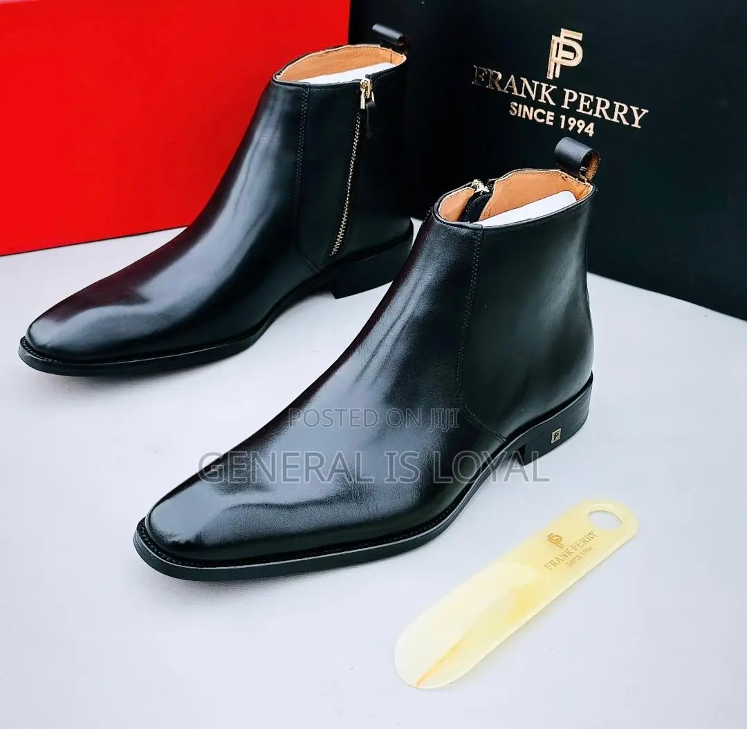 Frank Perry Zip And Lastic Boot