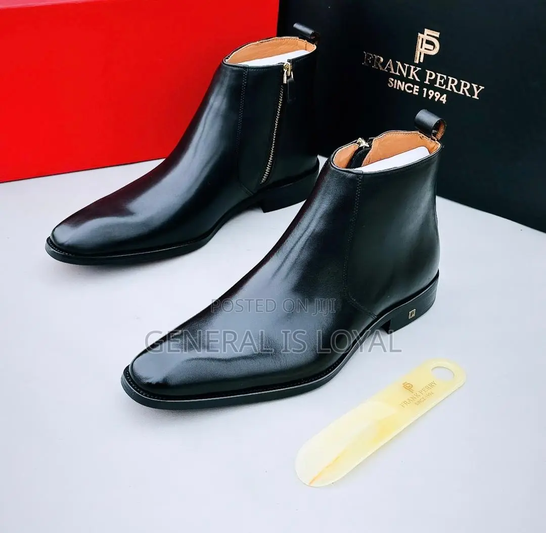 Frank Perry Zip And Lastic Boot