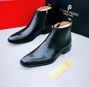 Frank Perry Zip And Lastic Boot