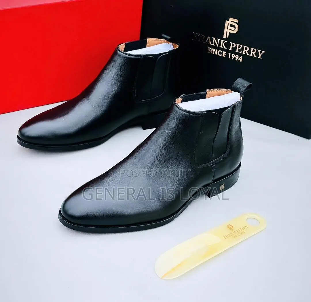 Frank Perry Zip And Lastic Boot