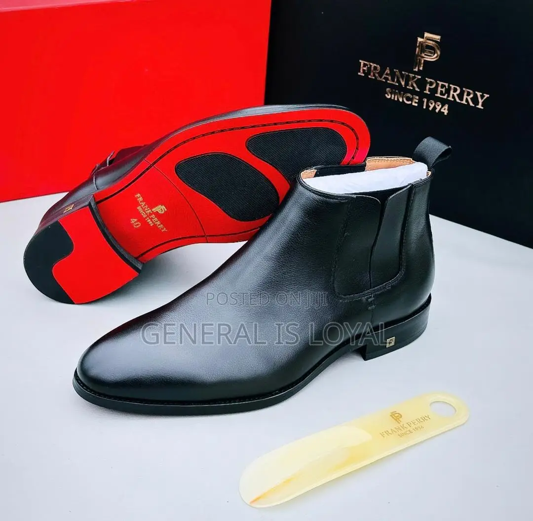 Frank Perry Zip And Lastic Boot