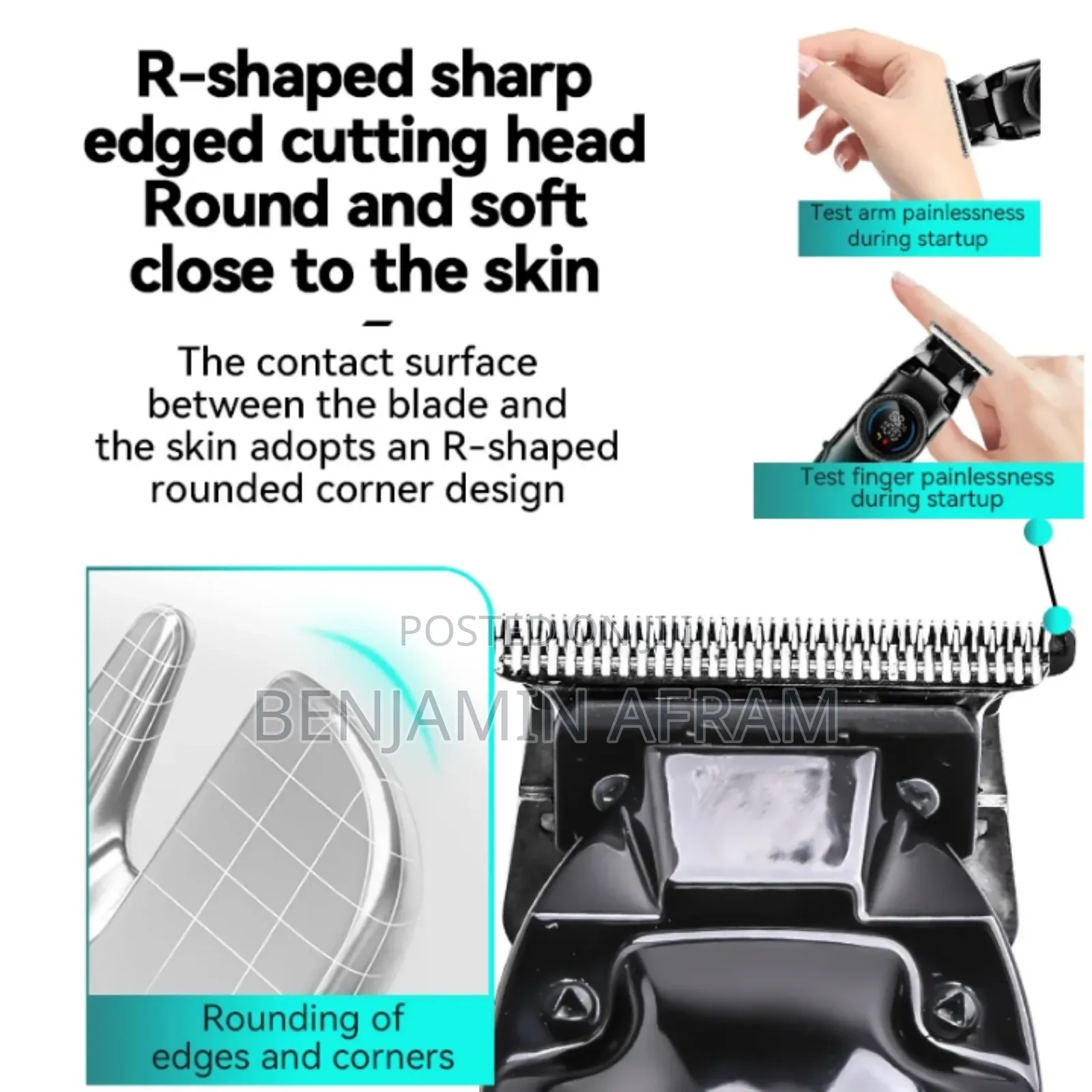 Rechargeable Cordless Hair Trimmer Km- 1740