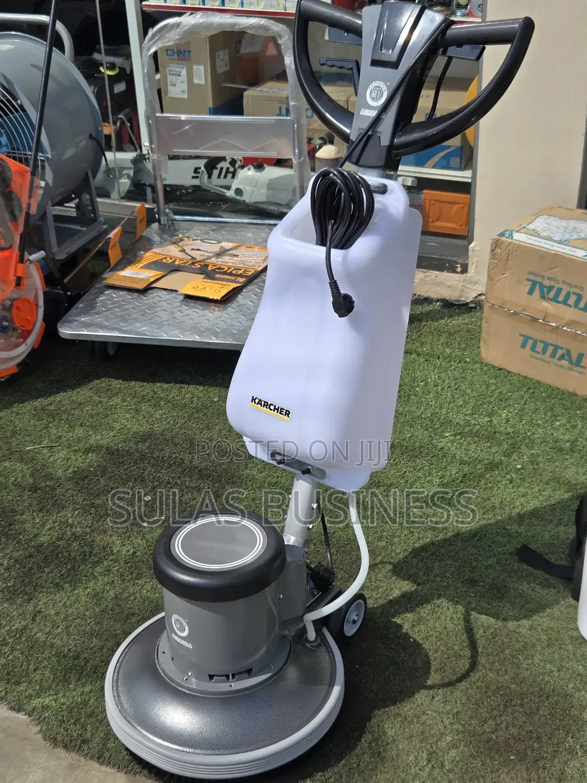 Karcher Scabbing and Polishing Machine.