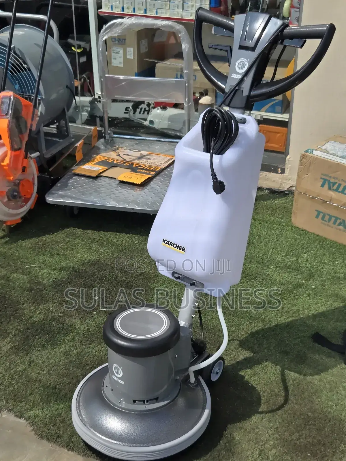 Karcher Scabbing and Polishing Machine.