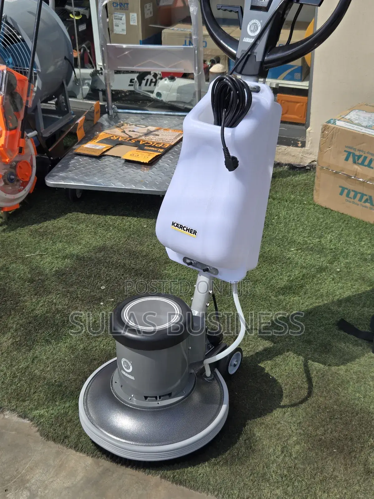 Karcher Scabbing and Polishing Machine.