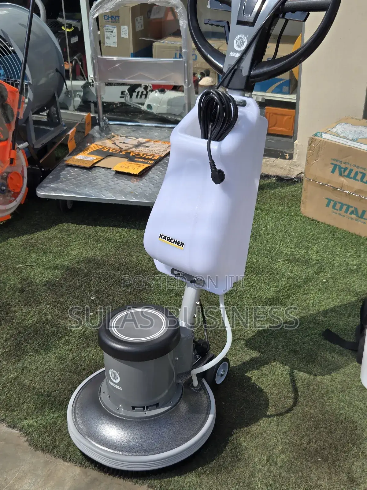 Karcher Scabbing and Polishing Machine.