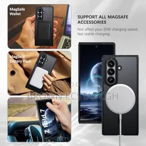 Z Fold 7 360° Protection Leather Case (Screen and Hinge Protection )