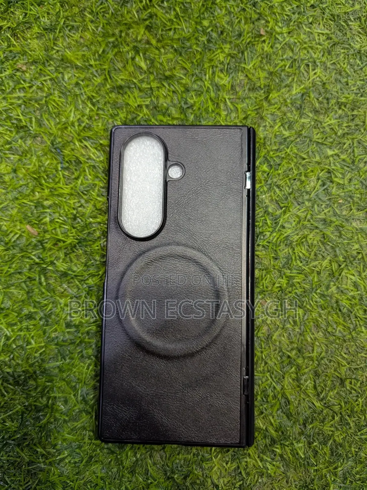 Z Fold 7 360° Protection Leather Case (Screen and Hinge Protection )