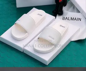 Balmain Unisex Slides
