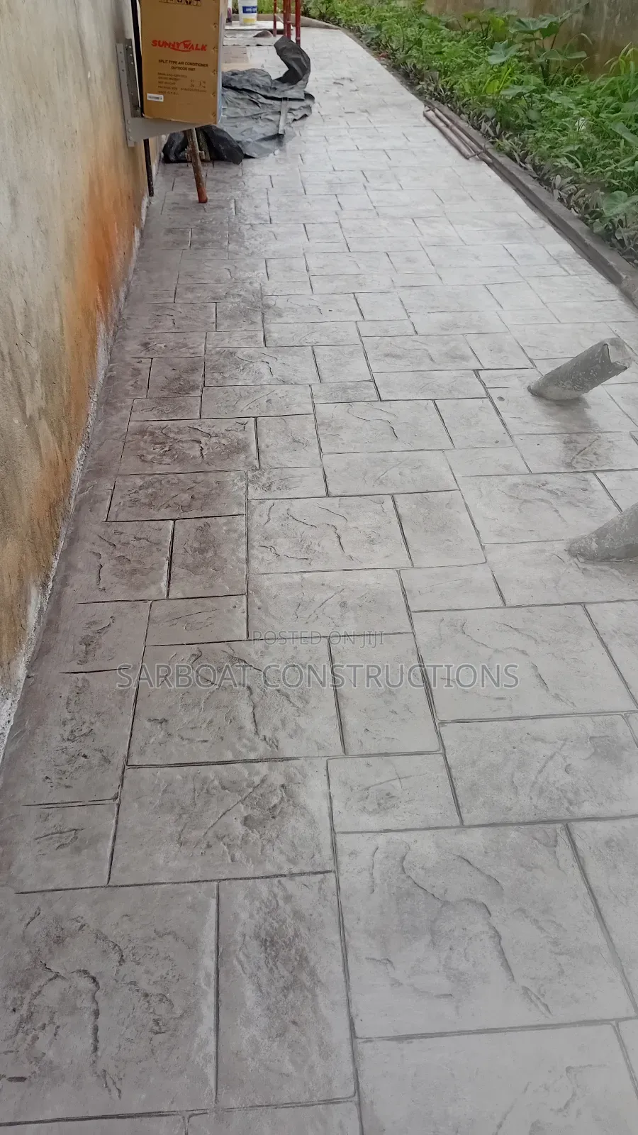 Concrete Floor Stamping