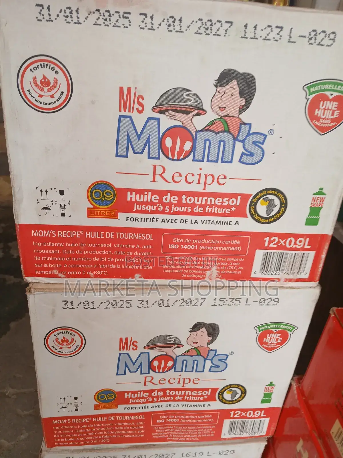 Mom's Recipe Sunflower 0.9lx12